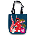 Museum Collection- Tote Bag: Yayoi Kusameow with Love