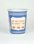 We Are Happy To Serve You 10oz
